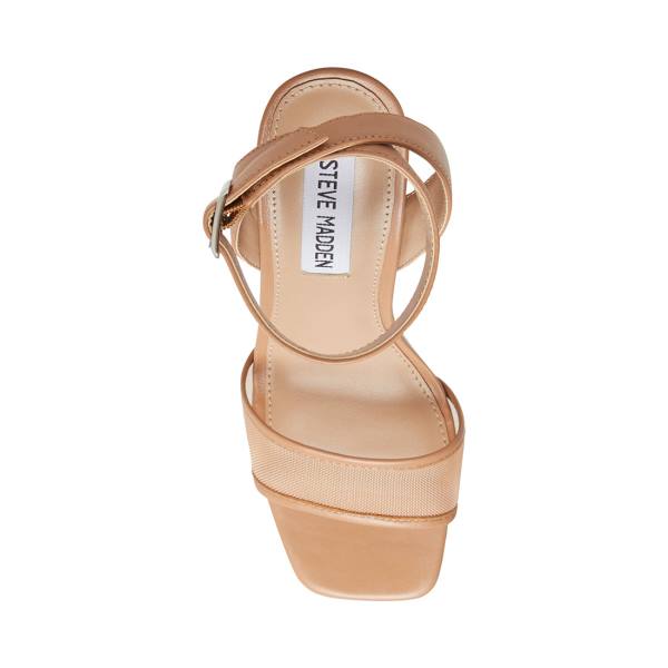 Steve Madden Strategy Blush Lær Heel Høye Hæler Dame Rosa | SM-537DS