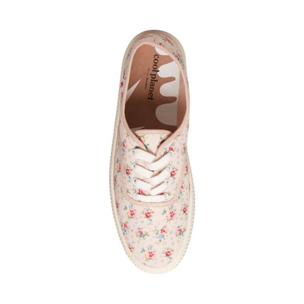 Steve Madden Stream Blush Joggesko Dame Rosa Multicolor | SM-568FG