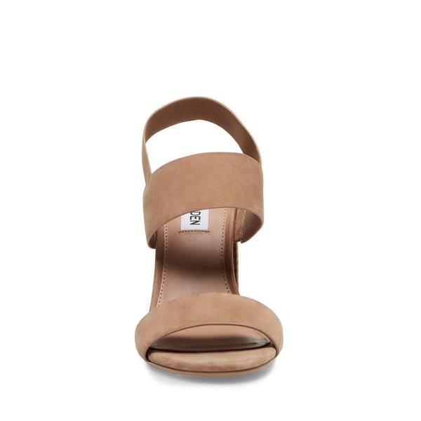 Steve Madden Sunbeam Tan Heel Høye Hæler Dame Brune | SM-193HL