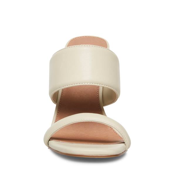 Steve Madden Swan Bone Heel Høye Hæler Dame Beige | SM-970GK