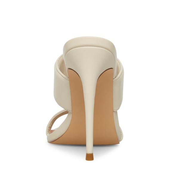 Steve Madden Swan Bone Heel Høye Hæler Dame Beige | SM-970GK