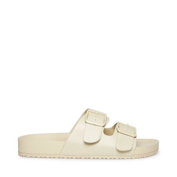 Steve Madden Teddy-t Bone Sandaler Dame Beige | SM-510ZE