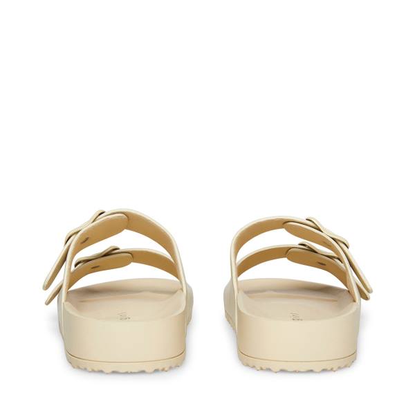 Steve Madden Teddy-t Bone Sandaler Dame Beige | SM-510ZE