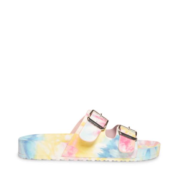 Steve Madden Teddy-t Pastel Sandaler Dame Multicolor | SM-615KF