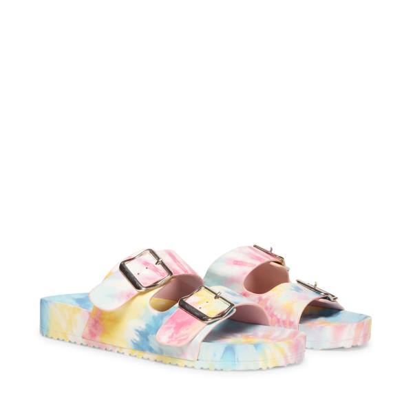 Steve Madden Teddy-t Pastel Sandaler Dame Multicolor | SM-615KF