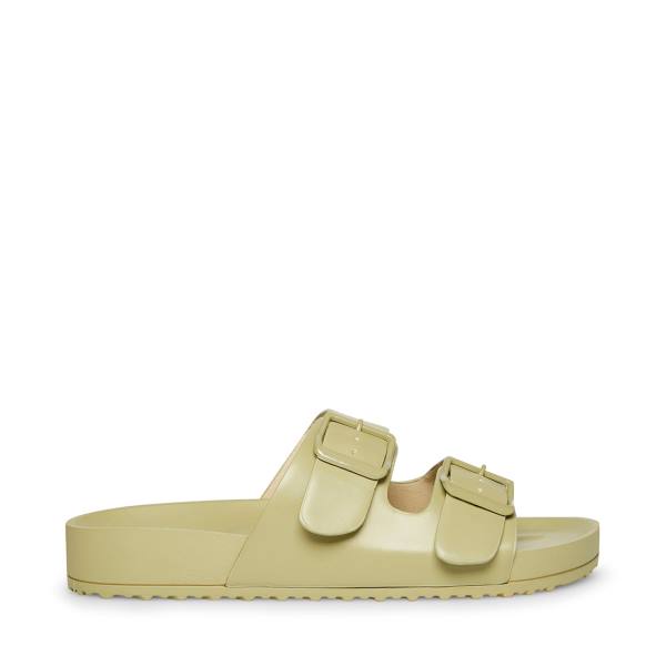 Steve Madden Teddy-t Sage Sandaler Dame Grå Olivengrønne | SM-806GM