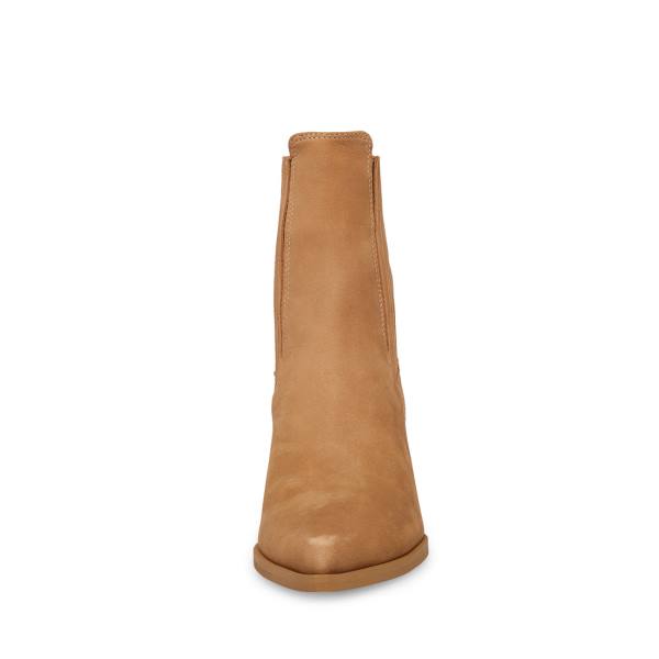 Steve Madden Terezza Tan Nubuck Ankelstøvletter Dame Brune | SM-615UV