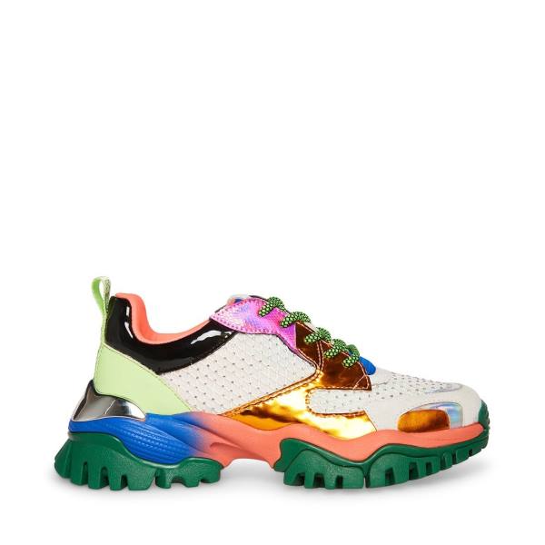 Steve Madden Thrilling Bright Joggesko Dame Lyse Multicolor | SM-614DW