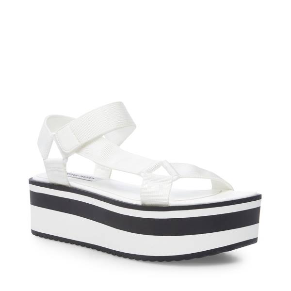 Steve Madden Toni Sandaler Dame Hvite | SM-713VE