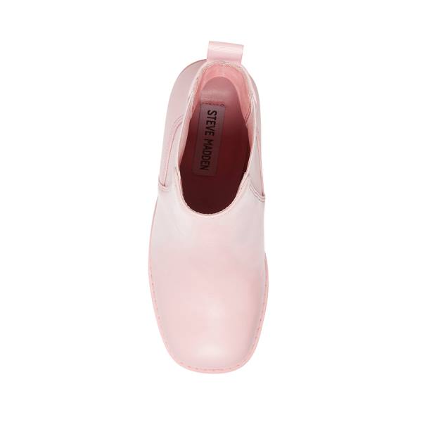 Steve Madden Triple Lær Ankelstøvletter Dame Rosa | SM-478BJ