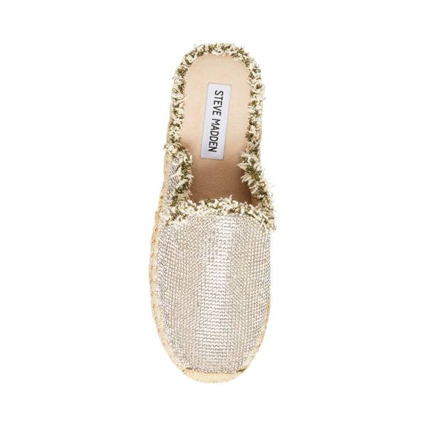 Steve Madden Tropez-r Flate Sko Dame Diamond | SM-367JY