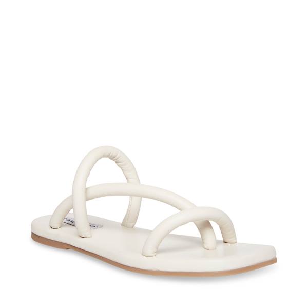 Steve Madden Tropic Natural Sandaler Dame Beige | SM-241XJ