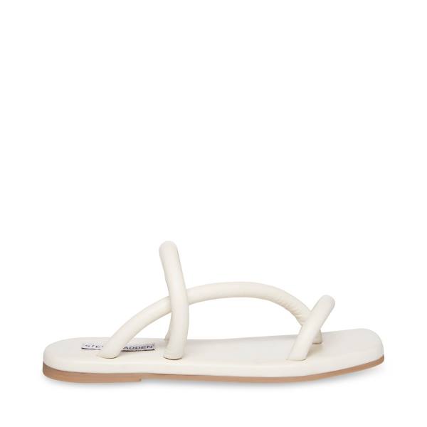 Steve Madden Tropic Natural Sandaler Dame Beige | SM-241XJ