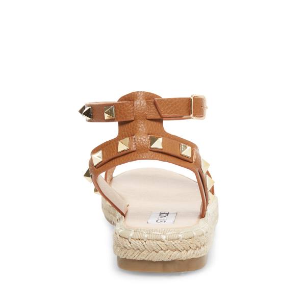 Steve Madden Ultimate Cognac Sandaler Dame Brune | SM-829SM