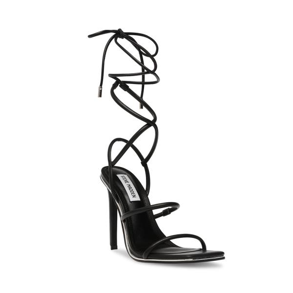 Steve Madden Unfold Heel Høye Hæler Dame Svarte | SM-846VG