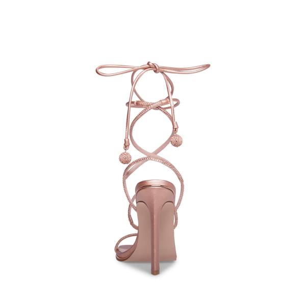 Steve Madden Unveil Heel Høye Hæler Dame Rosa Gull | SM-394RG