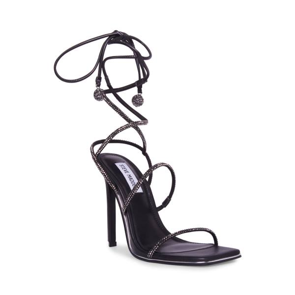 Steve Madden Unveil Heel Høye Hæler Dame Svarte | SM-819WZ