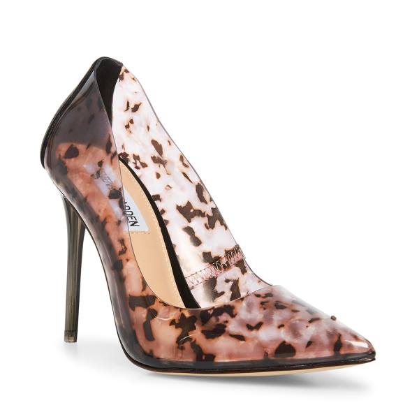 Steve Madden Vala Heel Høye Hæler Dame Brune Multicolor | SM-856FE