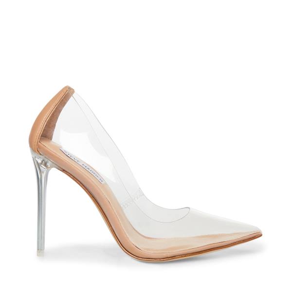 Steve Madden Vala Heel Høye Hæler Dame Clear | SM-604LG