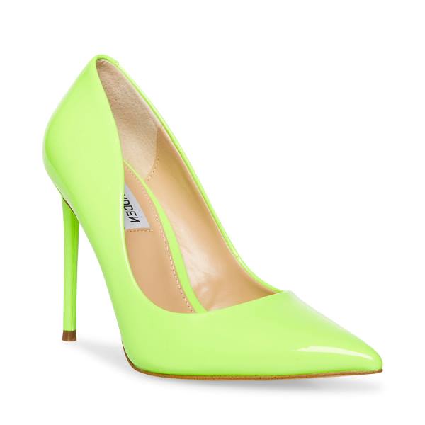 Steve Madden Vala Lime Heel Høye Hæler Dame Lyse Grønn | SM-150FK