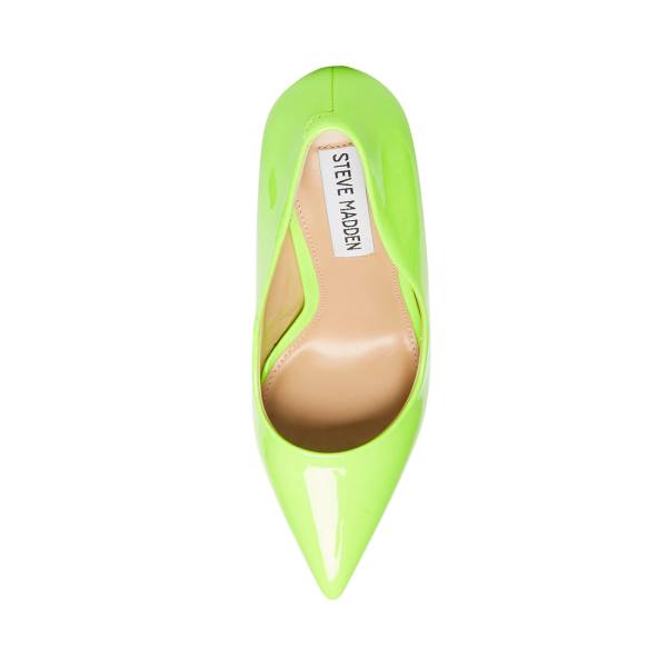 Steve Madden Vala Lime Heel Høye Hæler Dame Lyse Grønn | SM-150FK