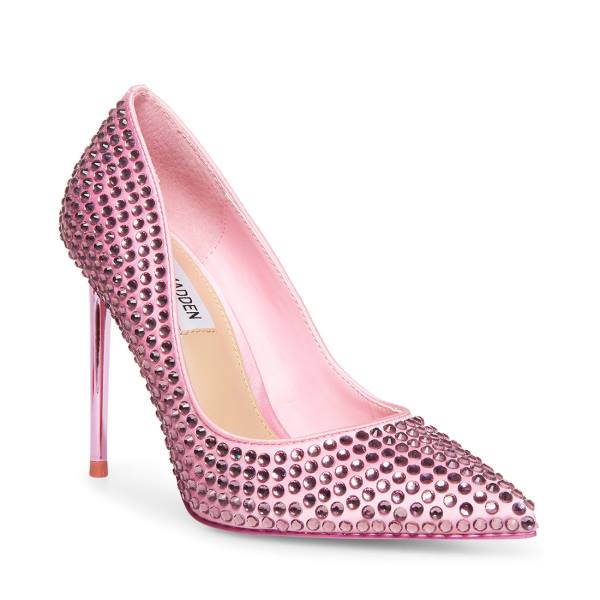 Steve Madden Vala-r Heel Høye Hæler Dame Rosa | SM-057CG