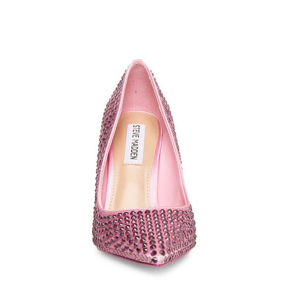 Steve Madden Vala-r Heel Høye Hæler Dame Rosa | SM-057CG