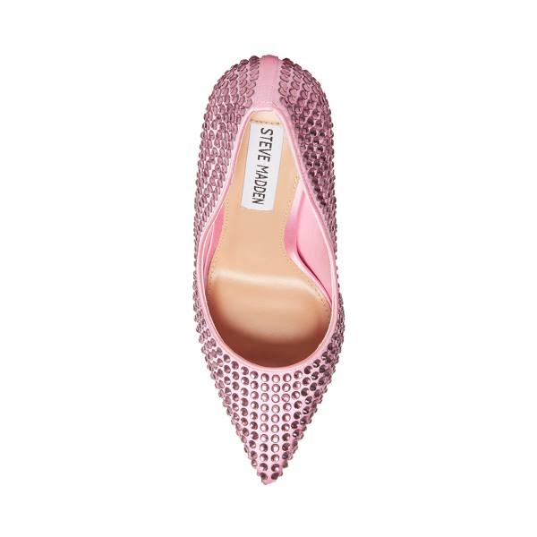 Steve Madden Vala-r Heel Høye Hæler Dame Rosa | SM-057CG