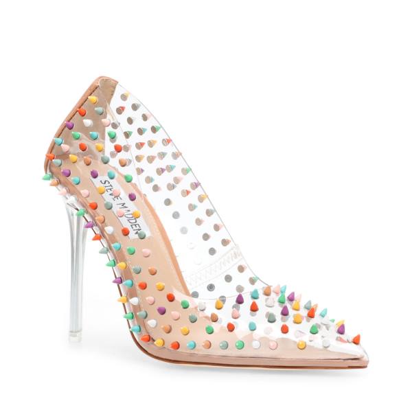 Steve Madden Vala-s Heel Høye Hæler Dame Multicolor | SM-128TP