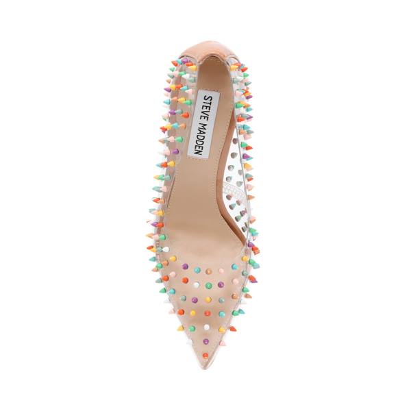 Steve Madden Vala-s Heel Høye Hæler Dame Multicolor | SM-128TP