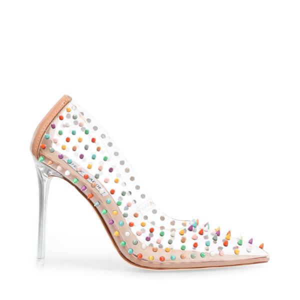 Steve Madden Vala-s Heel Høye Hæler Dame Multicolor | SM-128TP