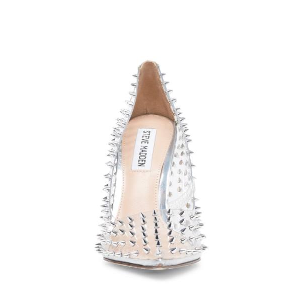 Steve Madden Vala-s Heel Høye Hæler Dame Clear | SM-579LQ