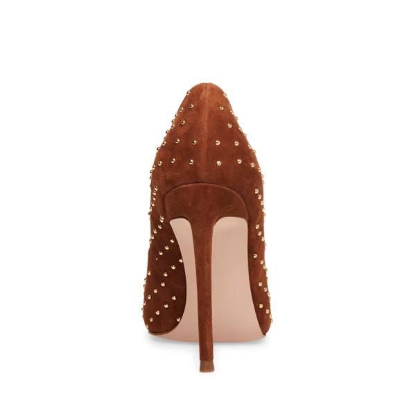 Steve Madden Valarie Cognac Heel Høye Hæler Dame Brune | SM-849LO