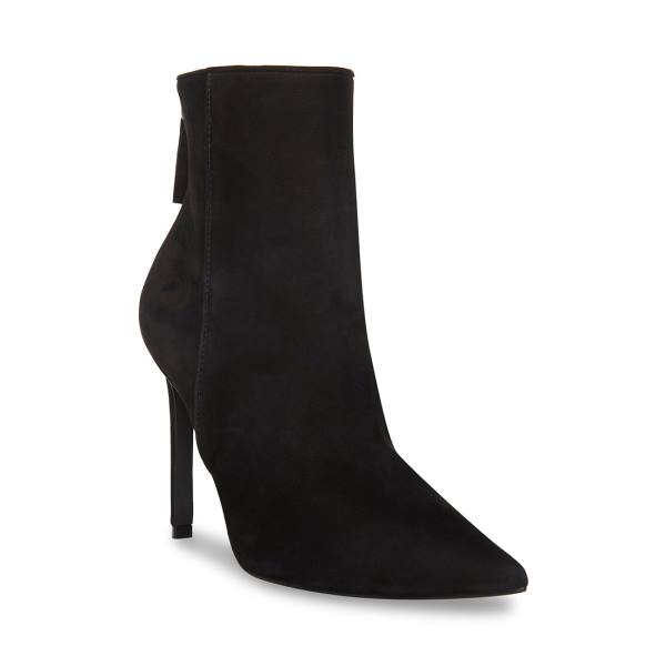 Steve Madden Vangle Nubuck Ankelstøvletter Dame Svarte | SM-784LA