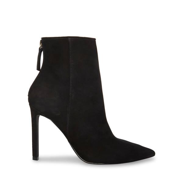 Steve Madden Vangle Nubuck Ankelstøvletter Dame Svarte | SM-784LA