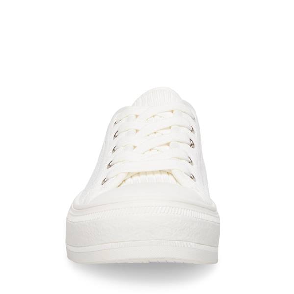 Steve Madden Vega Joggesko Dame Hvite | SM-293UL