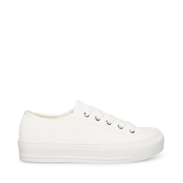 Steve Madden Vega Joggesko Dame Hvite | SM-293UL