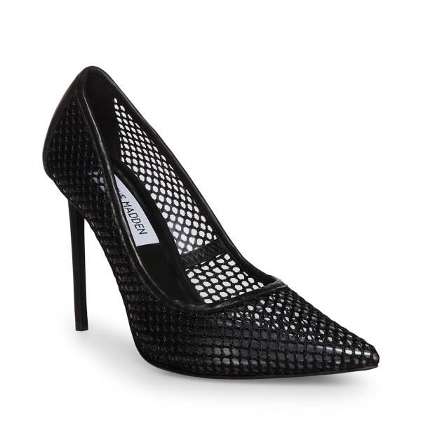 Steve Madden Viola Heel Høye Hæler Dame Svarte | SM-893RJ