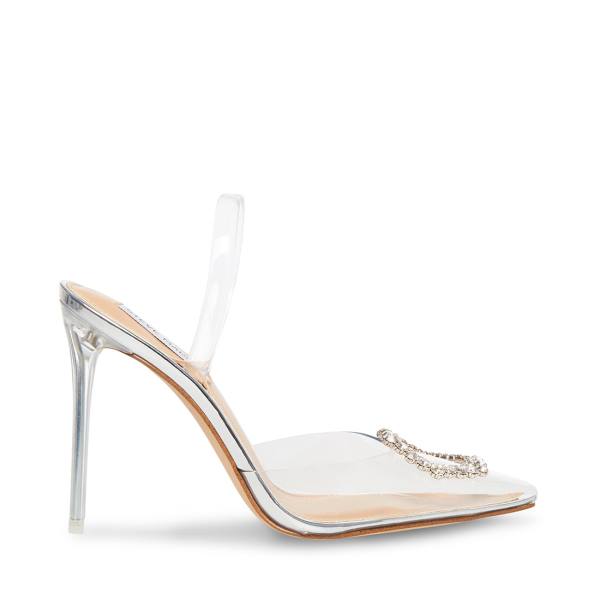 Steve Madden Vionnet Heel Høye Hæler Dame Clear | SM-762HN