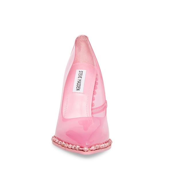 Steve Madden Vyper Dusty Heel Høye Hæler Dame Rosa | SM-124IO