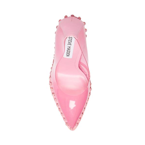 Steve Madden Vyper Dusty Heel Høye Hæler Dame Rosa | SM-124IO