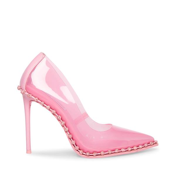 Steve Madden Vyper Dusty Heel Høye Hæler Dame Rosa | SM-124IO