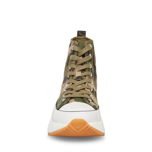 Steve Madden Winston Joggesko Dame Camouflage | SM-876RE