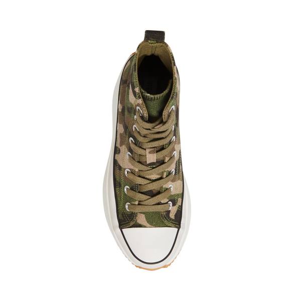 Steve Madden Winston Joggesko Dame Camouflage | SM-876RE