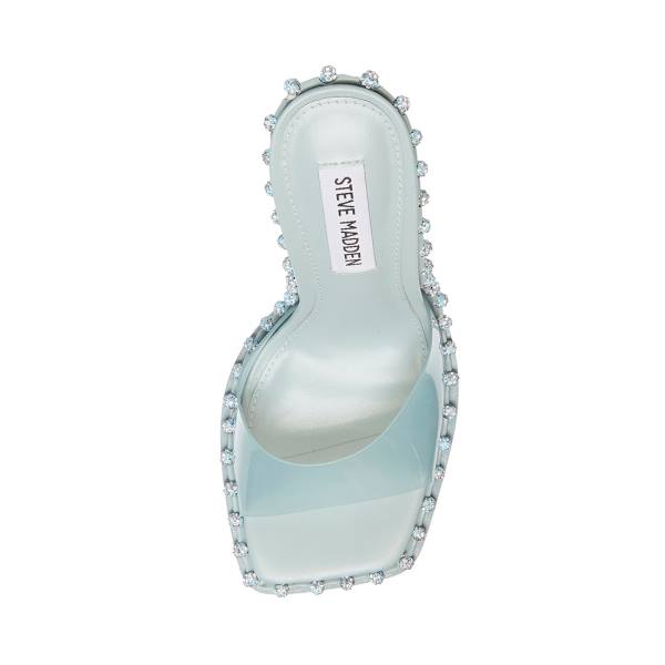 Steve Madden Zabrina Mint Heel Høye Hæler Dame Mint Grønn | SM-872MN