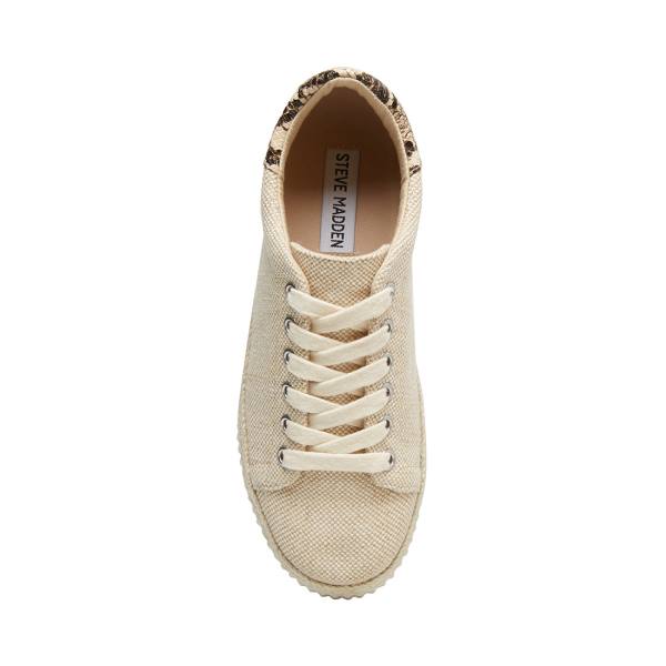 Steve Madden Zelena Tan Joggesko Dame Brune | SM-052HQ