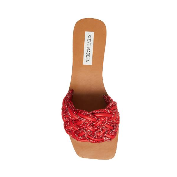 Steve Madden Zorya Sandaler Dame Rød | SM-329TD