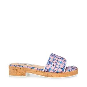 Steve Madden Aria Sandaler Dame Rosa Multicolor | SM-529QS