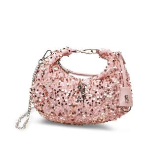 Steve Madden Bbrenda Sequins Blush Crossbody Veske Dame Rosa | SM-820CO