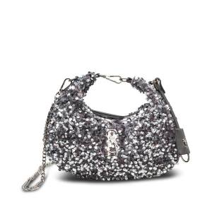 Steve Madden Bbrenda Sequins Crossbody Veske Dame Sølv | SM-582ZT